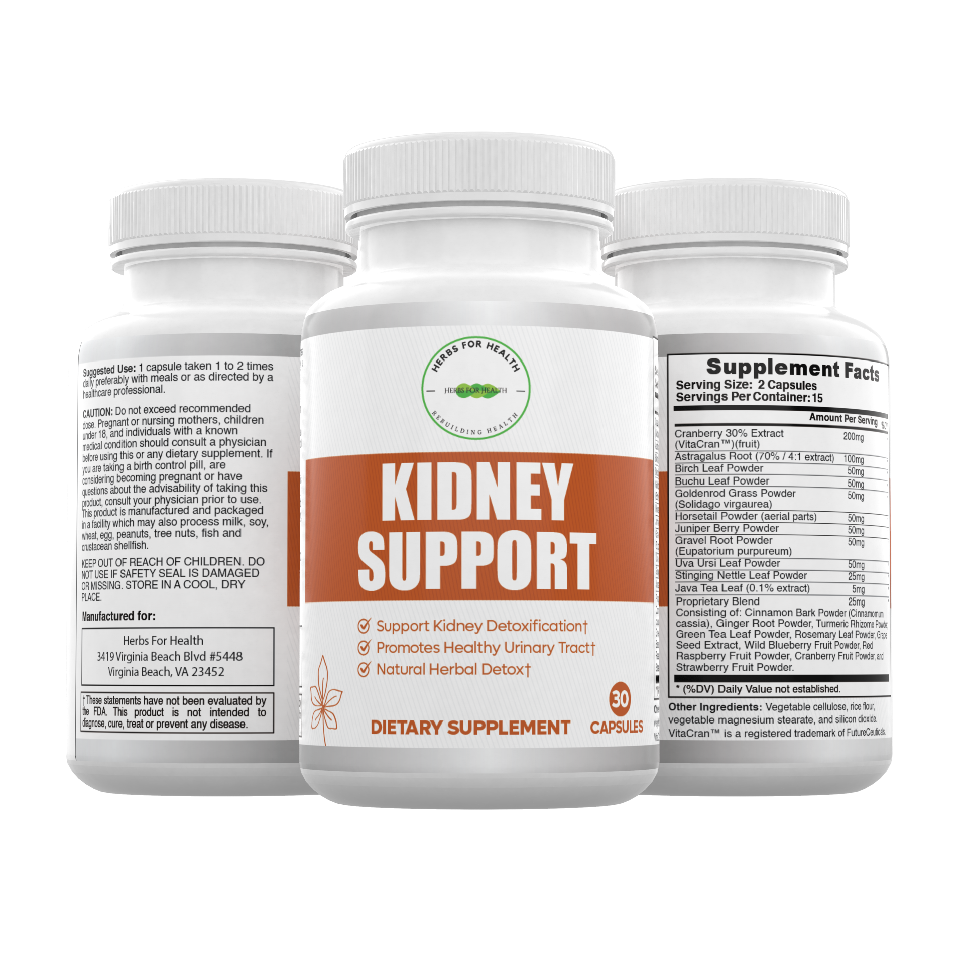 Kidney Support - Herbs For Health