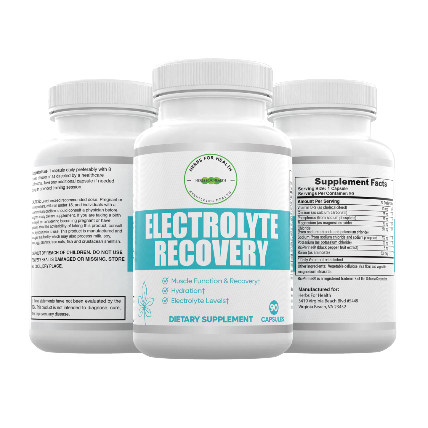 Electrolyte Recovery - Herbs For Health